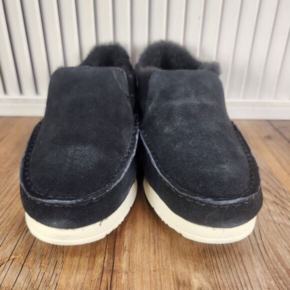 Sperry Moc-Sider Base Core Black Womens Sz 6 M Suede Casual Slip On Loafer Shoes - Picture 3 of 11